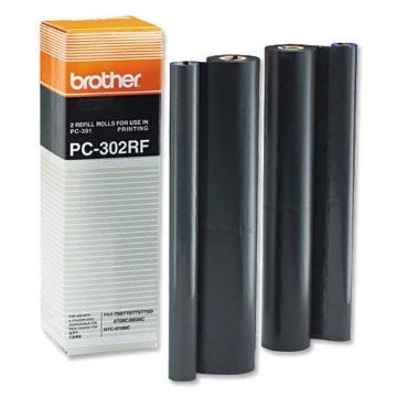 Picture of Brother PC-302RF Black Thermal Fax Ribbons