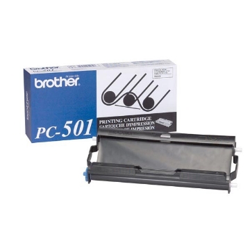 Picture of Brother PC-501 Black Thermal Fax Roll (150 Yield)