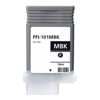 Picture of Compatible 0882B001 (PFI-101MBK) Matte Black Pigment Inkjet Cartridge