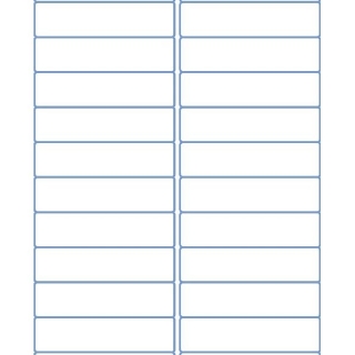 Picture of Compatible 5161 Address Labels (1" x 4") (100 sheets per pack)