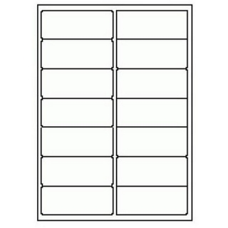 Picture of Compatible 5162 Address Labels (1.3" x 4") (100 sheets per pack)