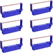 Picture of Compatible RC700BR (SP700) Black, Red POS Printer Ribbons (6 pack)